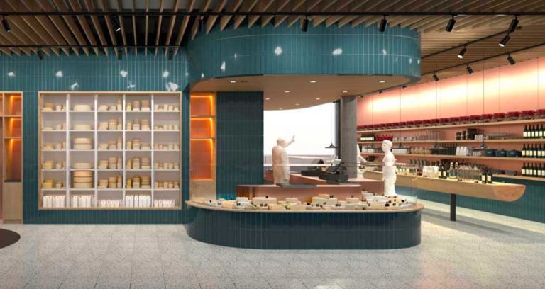 Fromagerie Mesot à la Gare de Bulle Velâdzo